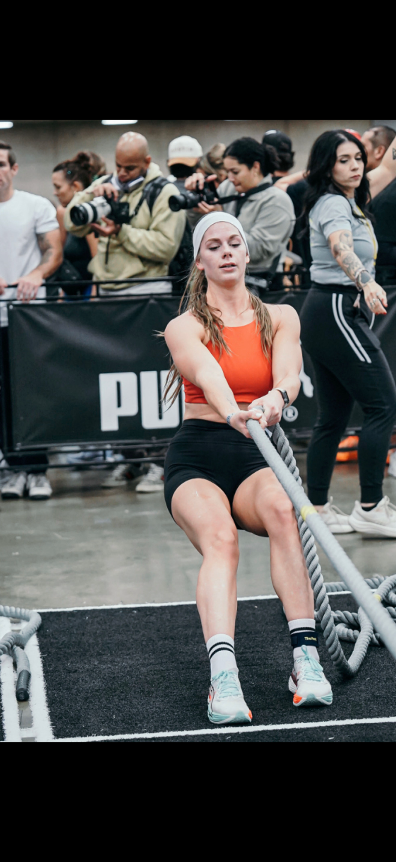 HYROX Sled Pull training station