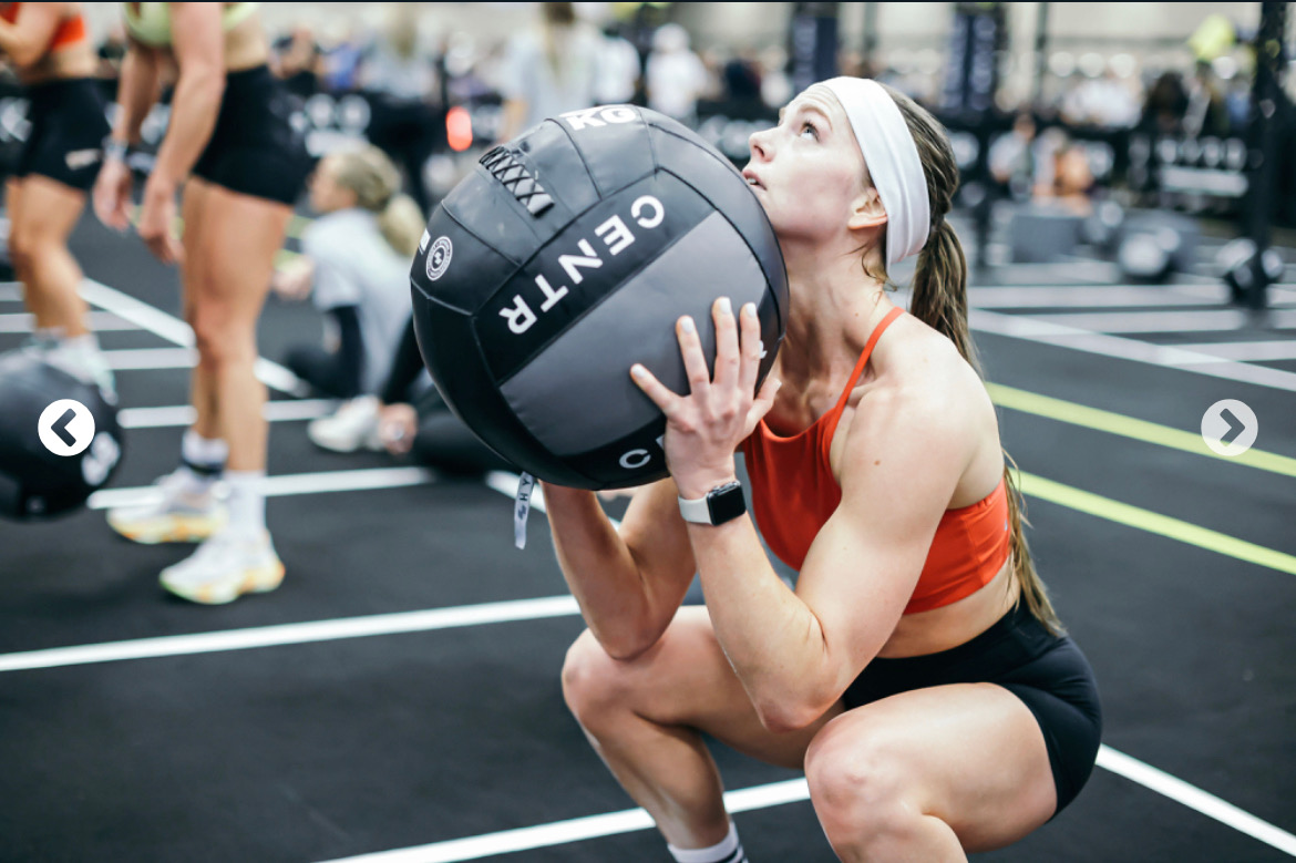 HYROX Wall Balls training station